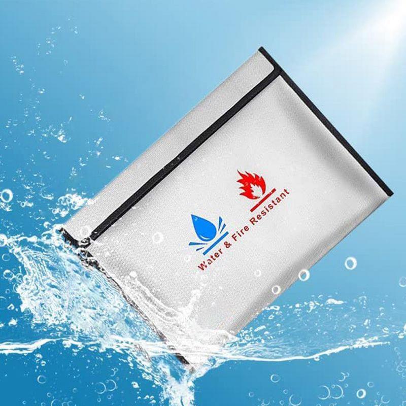 Fire Safe Document - Bolsa para documentos ignífuga, sobres ignífugos