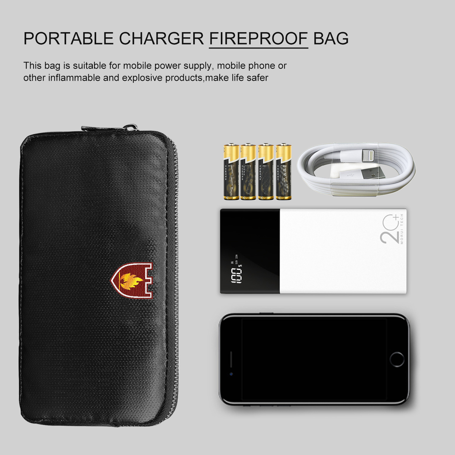 Fire Safe Document - Bolsa Ignífuga para Documentos, Bolsa Ignífuga