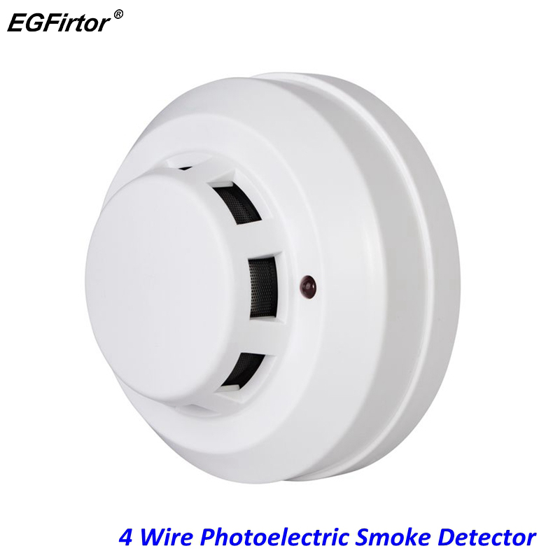 Alarma de incendio 4 Alambre d - Smoke Detector Interconnected reseña y precio