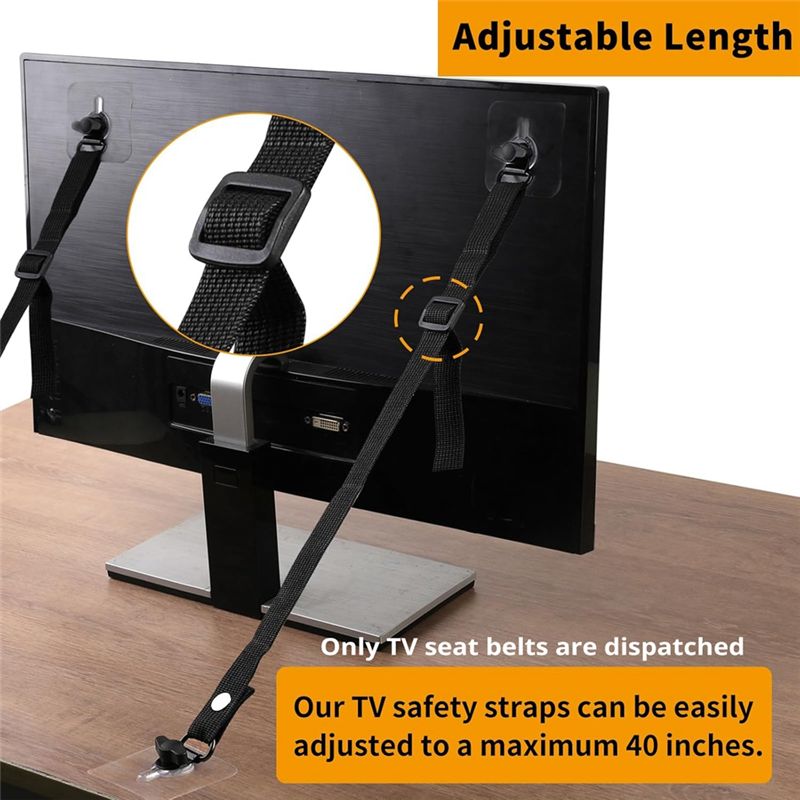 Correas de Seguridad para TV T - Earthquake Anchor Strap reseña y precio