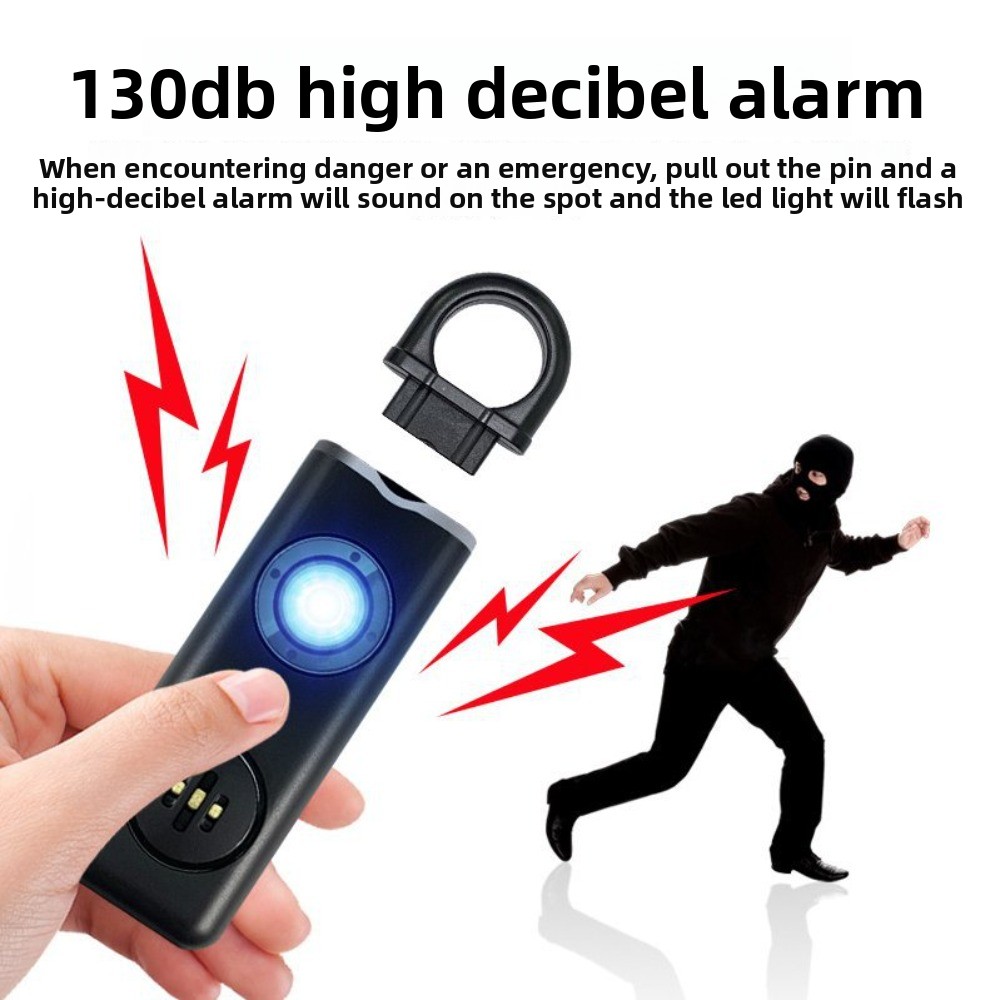 Alarma Personal Segura de 130  - Personal Alarm Keychain reseña y precio