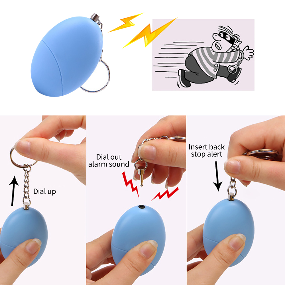 Alarma de autodefensa de 100dB - Personal Alarm Keychain reseña y precio