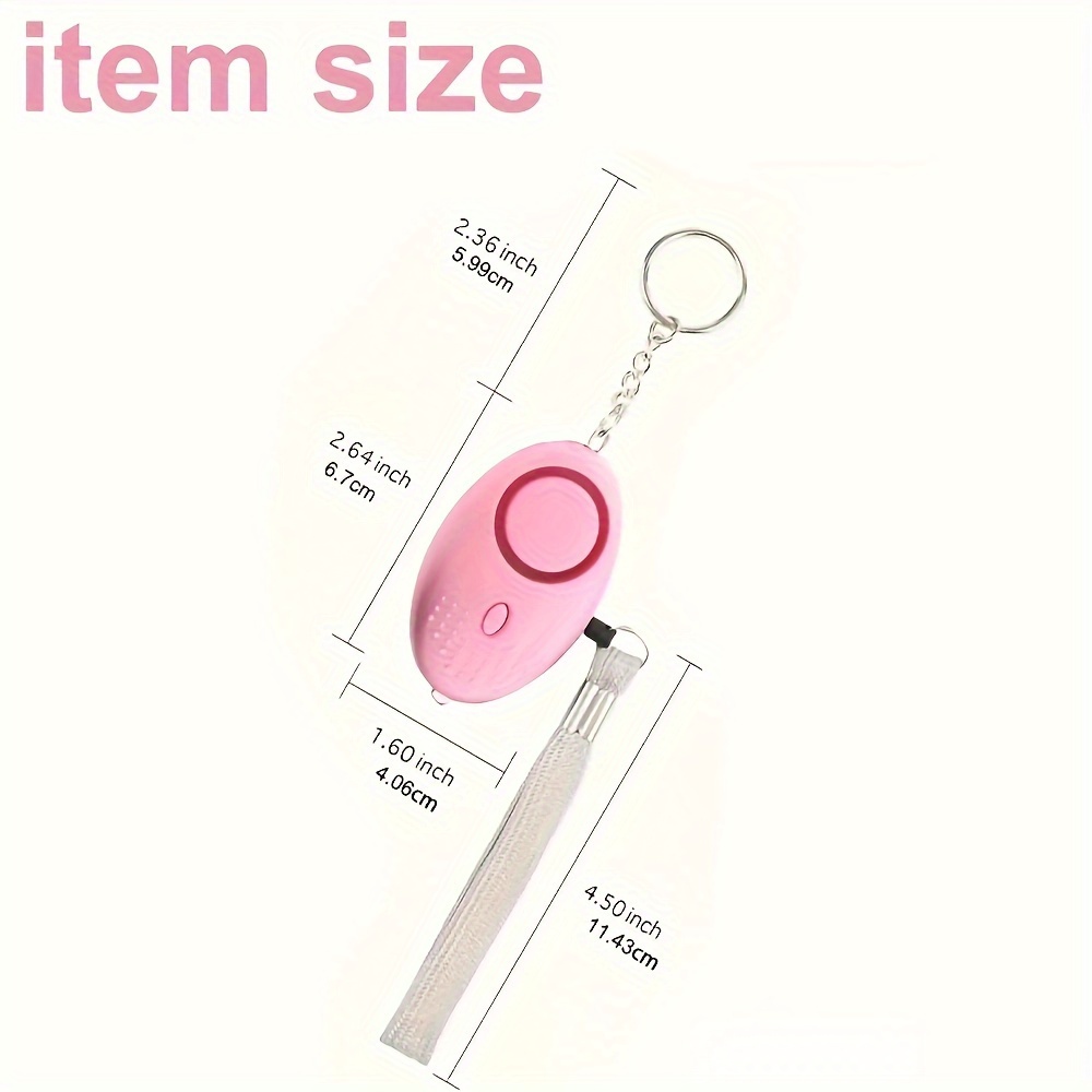 Alarma de seguridad personal d - Personal Alarm Keychain reseña y precio
