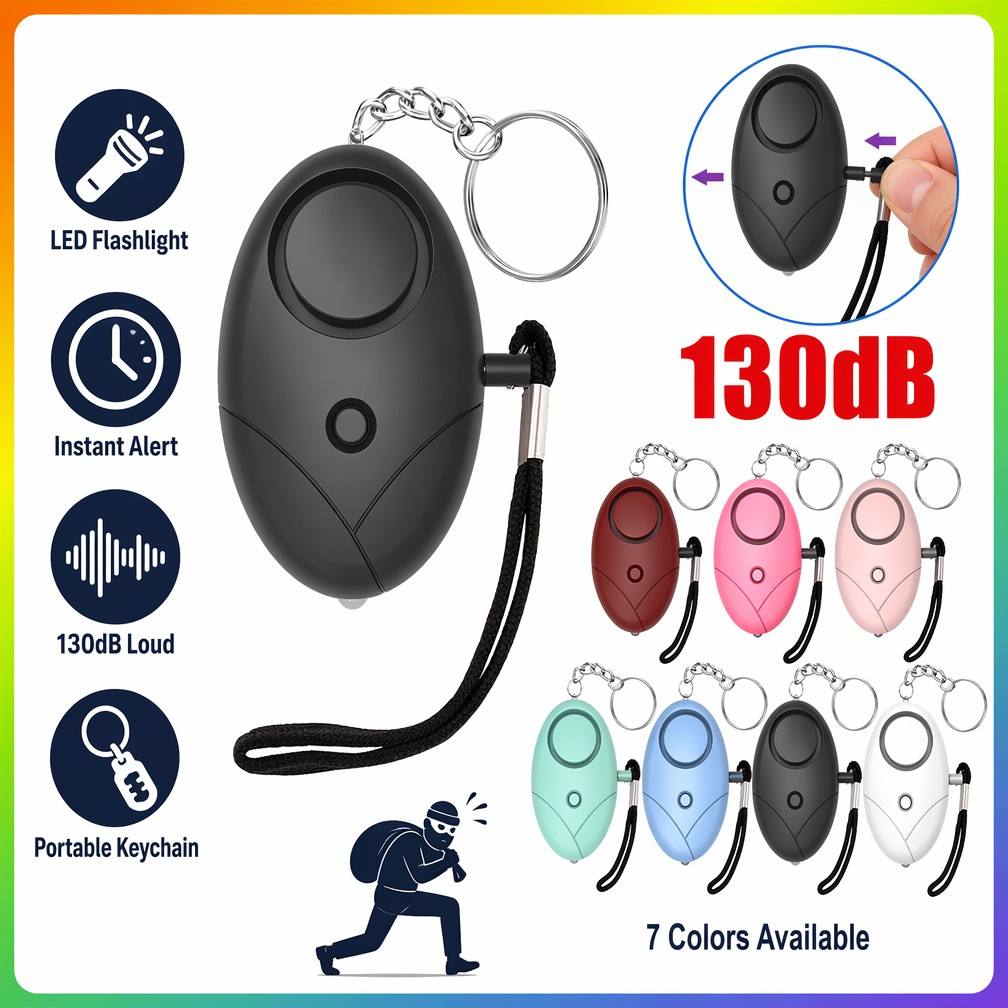 Alarma de Seguridad Personal d - Personal Alarm Keychain reseña y precio