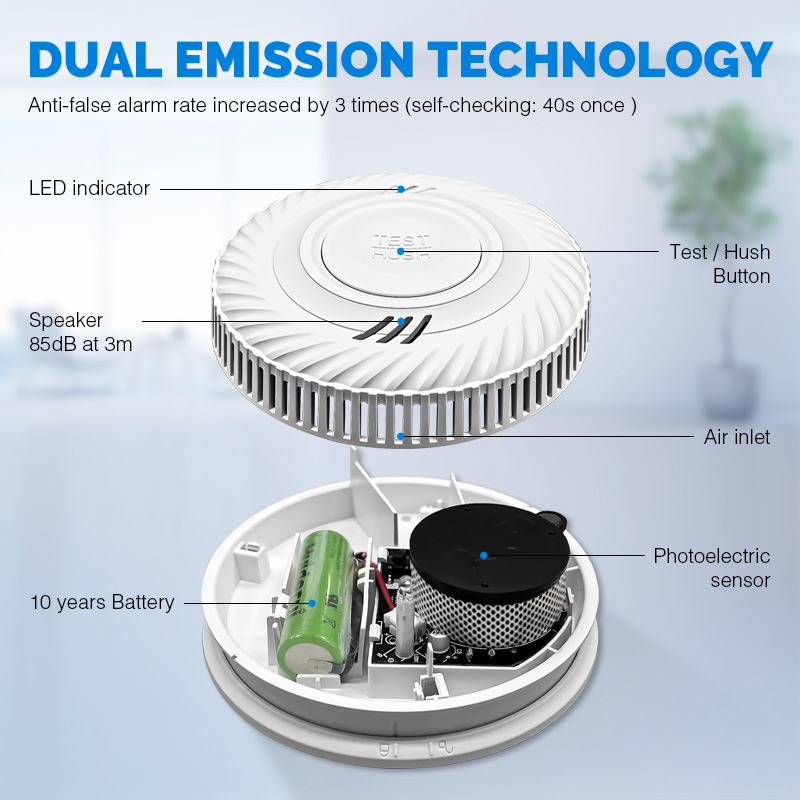Detector de Humo Inteligente I - Smoke Detector Interconnected reseña y precio