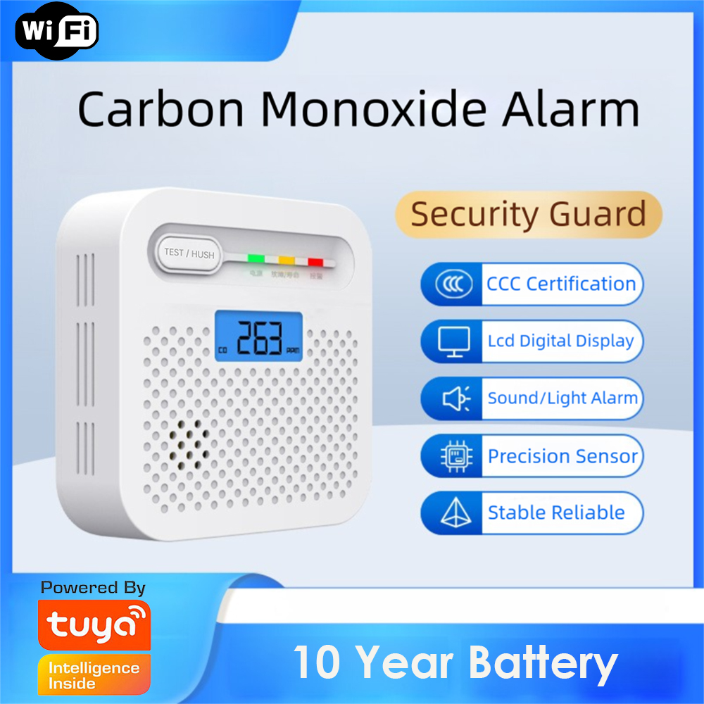 Detector de CO Inteligente WiF - Co Detector Plug reseña y precio