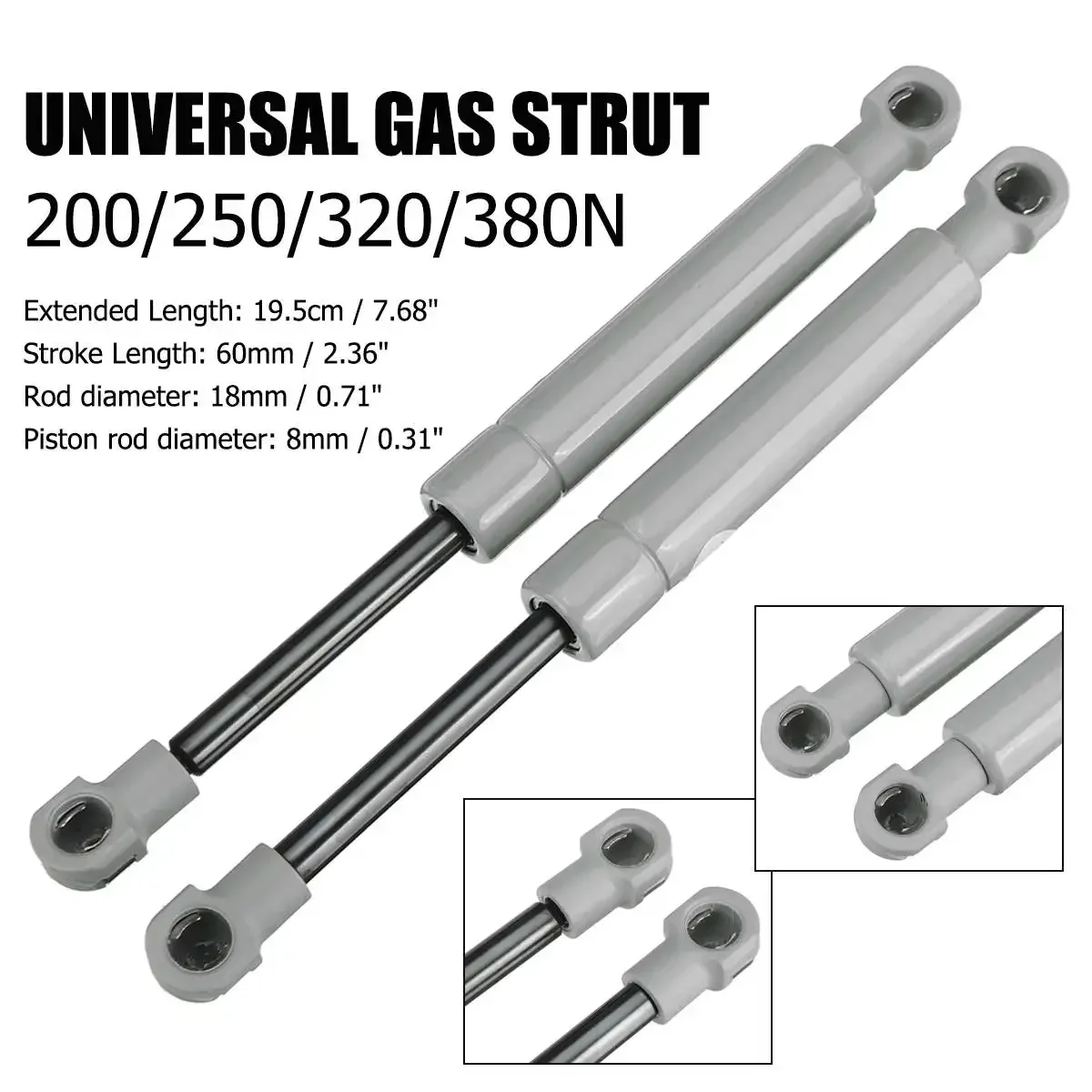 200-380N 195mm 8mm para RV, ca - Window Lock Bar reseña y precio