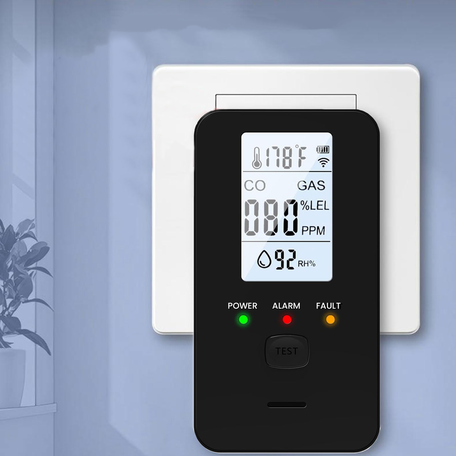 Detector de Gas y Monóxido de  - Co Detector Plug reseña y precio